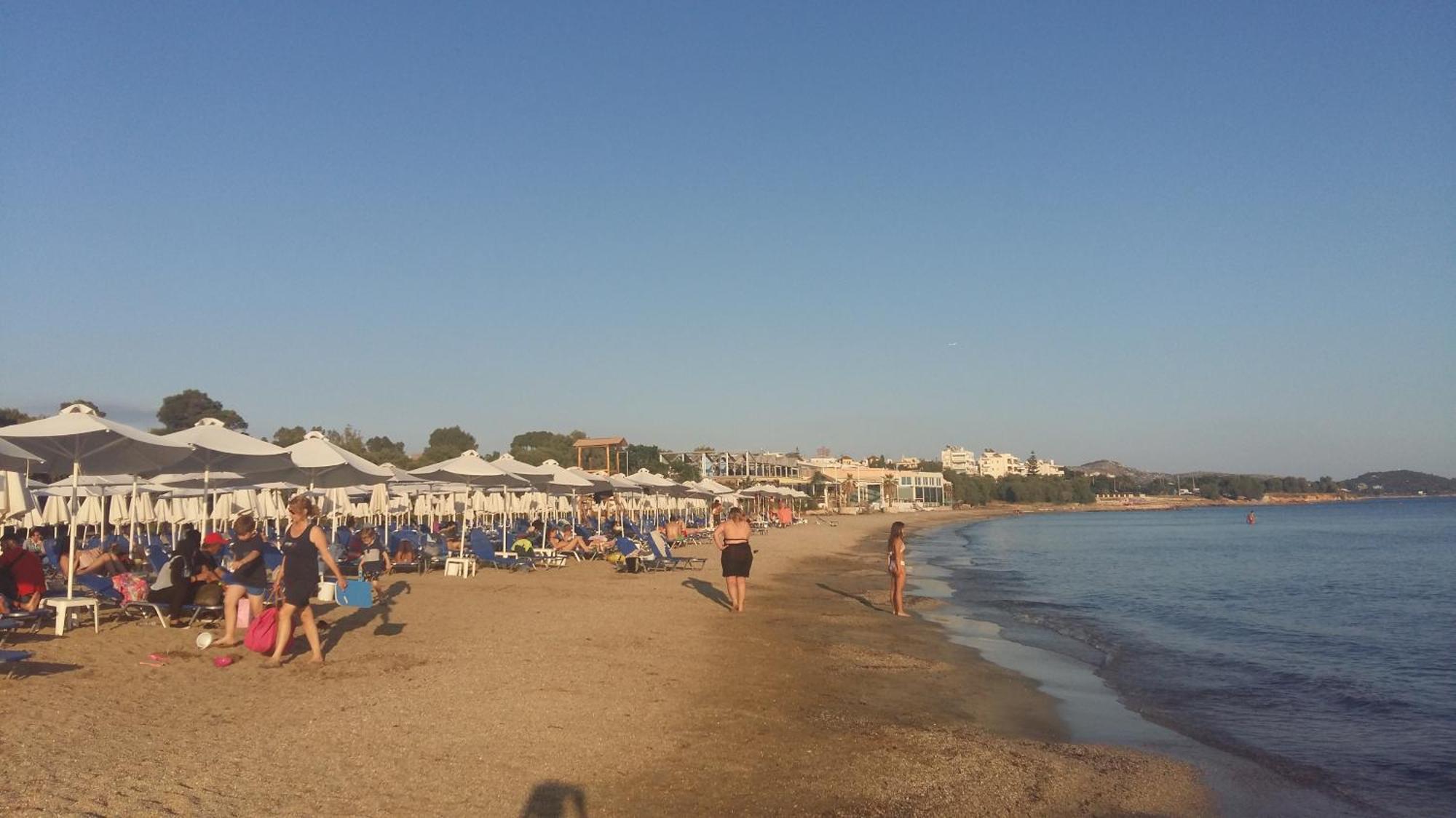 Family Getaway, Spacious And Luxurious, Sea View, Terrace, Next To Voula Beach, 20Min From Center Aten Exteriör bild
